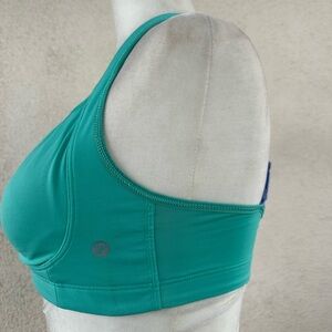lululemon athletica Teal Sports Bra Size 32 DD.